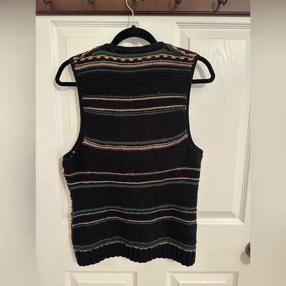 Harold’s Knit Cotton Vintage Button Vest - Picture 7 of 7